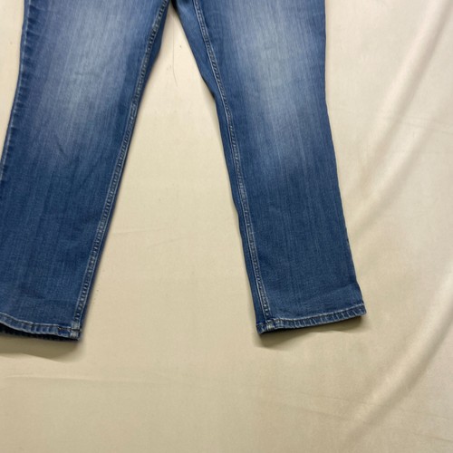 Lee Jeans donna 20WP 36x29 blu denim cotone vita media vestibilità più intelligente lavaggio medio - Foto 8 di 17