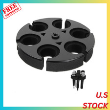 Multi Microphone Holder, Hold Up to 6 Microphones, Wired and Wireless Mic Holde