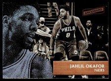 2016-17 Panini Aficionado Jahlil Okafor Philadelphia 76ers #13