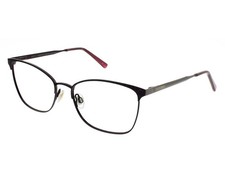 NEW ELLEN TRACY CANCUN BURGUNDY AUTHENTIC WOMEN'S DESIGNER EYEGLASSES 56-17-140