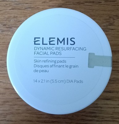 Elemis Dynamic Resurfacing Facial Pads 14 DIA Pads Travel Size SEALED Anti-Aging