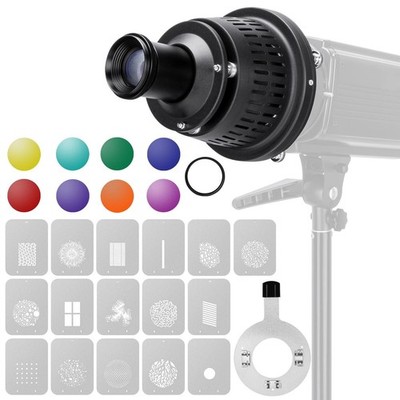 FOMITO Optical Snoot Kit Conical Spot Art Special Effects Shaped Beam Light Proj
