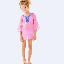 Lilly Pulitzer Kids Bathing Suit Cover Up M 7-8