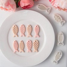 Creative Fish Series Earrings Polymer Clay Cutter Cute Cartoon Pottery Mold