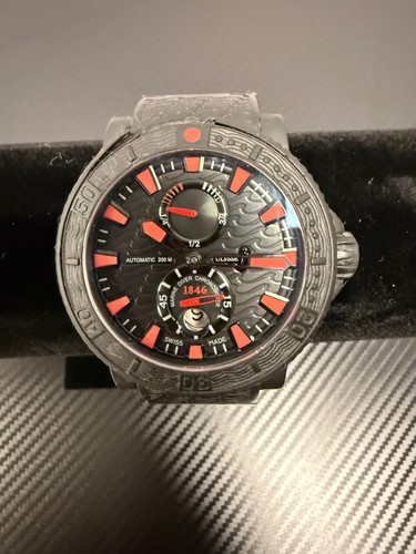 Ulysse Nardin Maxi Marine Diver Black Sea Black & Red Dial 45....