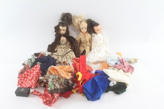 Pedigree Sindy Doll Collection Blonde Brown Hair w/ Assorted Clothing Bundle