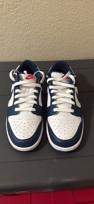 Nike Dunk Low Retro Valerian Blue White Sneakers DD1391-400 Men's Low Top