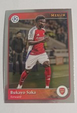 Bukayo Saka #S-7 Prices | 2024 Topps Merlin UEFA The Shiny