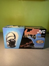 JVC HA-W300RF FM Cordless Headphones 900MHz -NEW IN BOX - NEVER USED