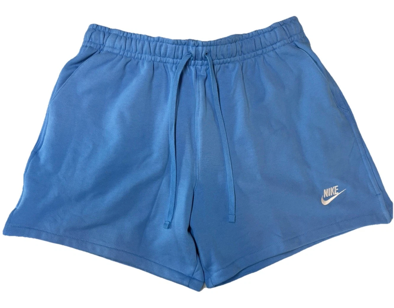 NEW Nike Sweat Shorts Blue French Terry Athletic DX0731-412 Men's Size L/XL