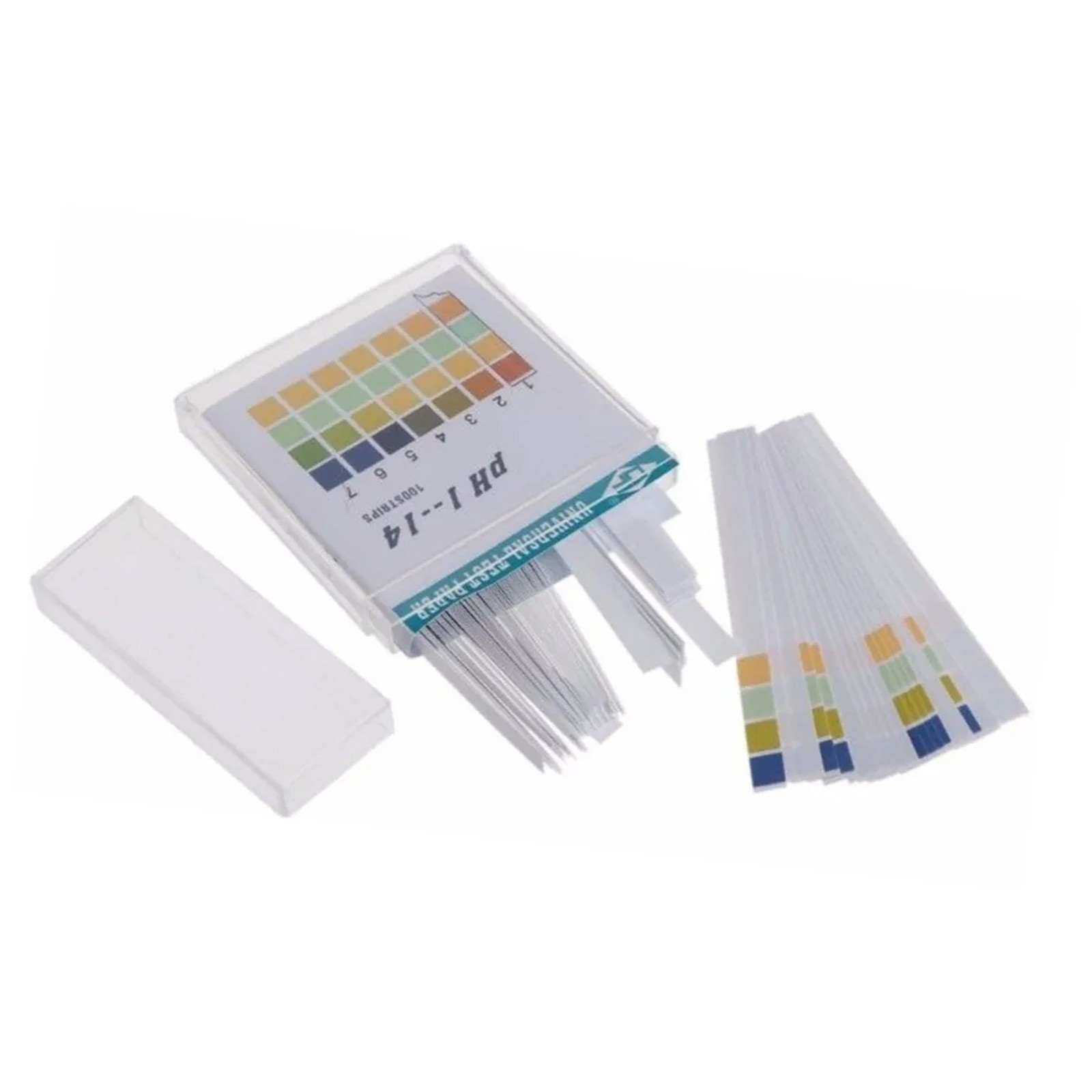 100Pcs PH Test Strips 0‑14 Testing Paper With Colour Atla Contrast For Liquid Sc