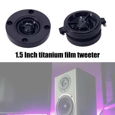 1.5in Metal Film Treble Speaker Silk Film Tweeter Speakers 6Ohm 4W Hifi Speaker