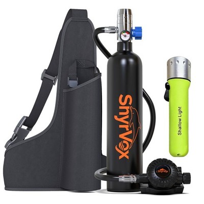 1L Lightweight Scuba Tank,Lung Tank,3000 PSI Diving Tank for Pool Training