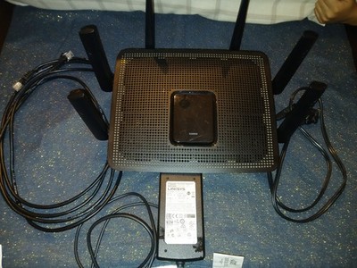 Linksys Max-Stream AC4000 Tri-Band Wi-Fi 5 Router (EA9300) - Fully Tested Reset