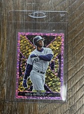 2025 Topps Update Series - Topps Black Gold Ken Griffey Jr #BG-15 Pink Foil HOF