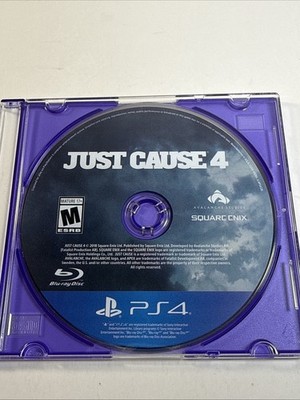 Just Cause 4 - Sony PlayStation 4 Tested And Working Disc Is VG