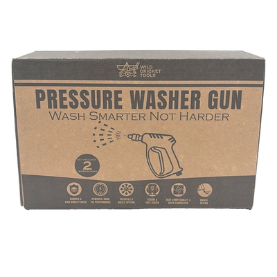 #ad 5000 PSI Pressure Washer Gun 3 8quot; QC M22 14mm w 5 Nozzles amp; Swivel $39.95