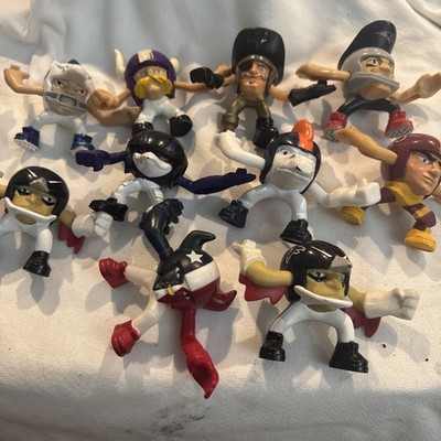2013 NFL RUSH ZONE McDONALDS HAPPY MEAL FIGURES LOT OF 11 Football Figures