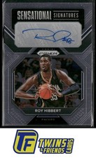 2022-23 Panini Prizm #SS-RH Roy Hibbert Sensational Signatures
