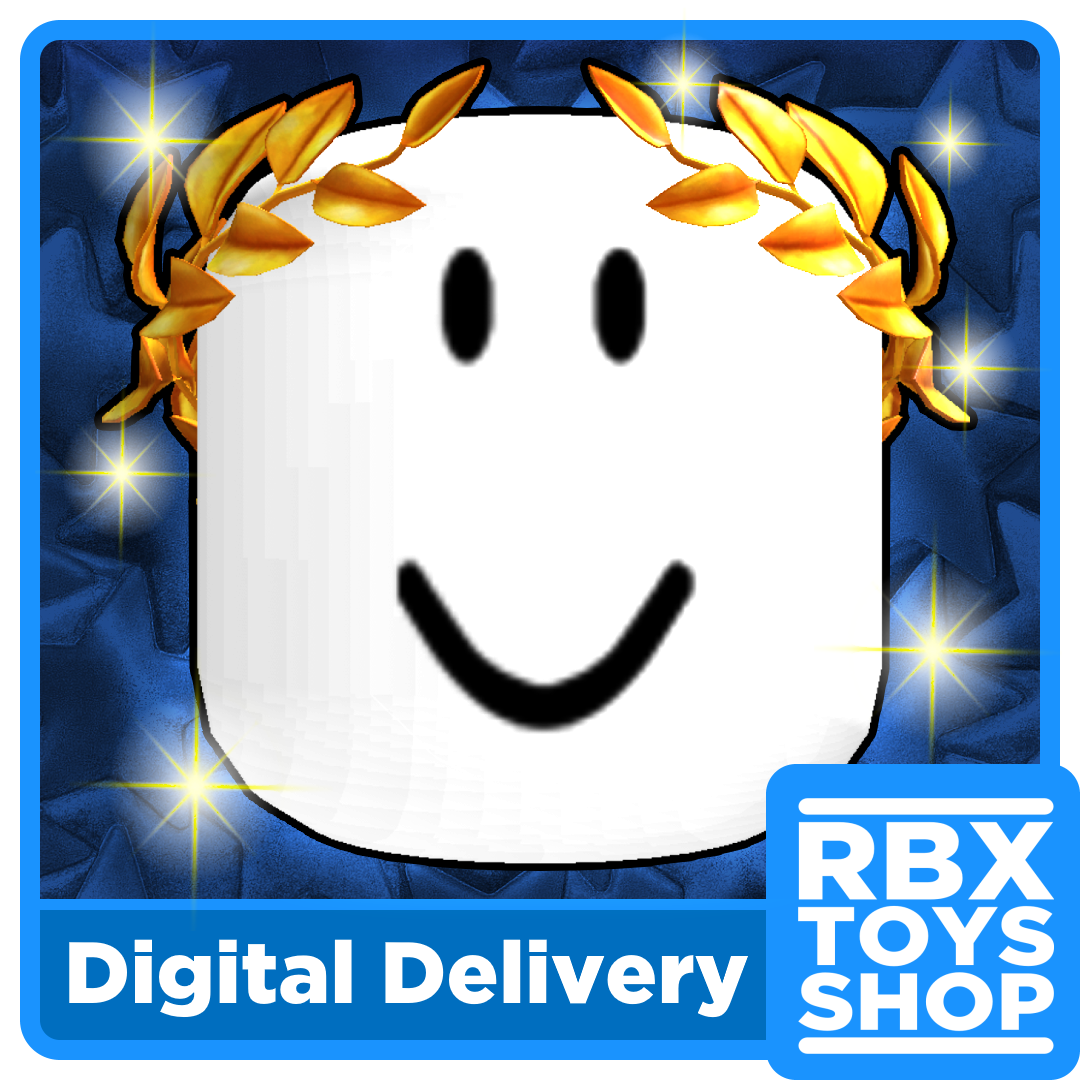 R0BL0X Confetti Leaf Crown w SPARKLE EFFECT Code Only DELIVERED