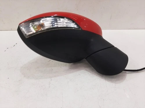 2014 FORD FIESTA Mk7 5 Door Hatchback Red O/S Right Door Wing Mirror 2104857