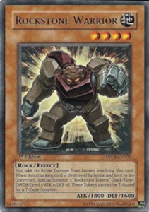 Rockstone Warrior - DP09-EN006 - Rare - Unlimited Edition x3 - Near Mint