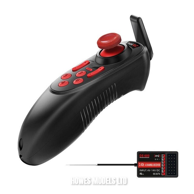 Radio Remote Control RC Single Handed DS600 V2 2.4GHz 6 Channel Set Bait Boats GE10611 Radio Remote Control RC Single Handed DS600 V2 2.4GHz 6 Channel Set Bait Boats GE10611
