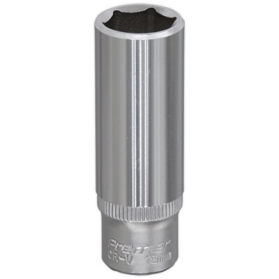 Sealey S1412D WallDrive  Socket 12mm Deep 1/4''Sq Drive