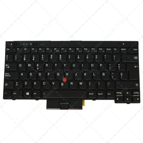 TECLADO ESPAÑOL PARA PORTÁTIL LENOVO Thinkpad W530 L430 L530 T530i BLACK NEGRO - Imagen 2 de 5