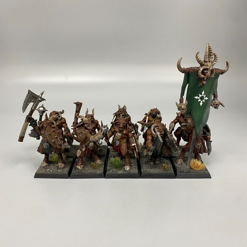 GOR UNIT BRAYHERDS BEASTS OF CHAOS WARHAMMER FANTASY BEASTMEN THE OLD WORLD