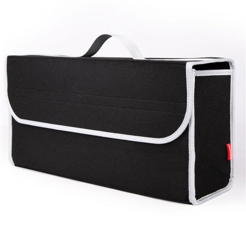 Portable Foldable Car Trunk Organizer Felt Cloth Storage Box Case Storage Bag - Picture 15 of 15