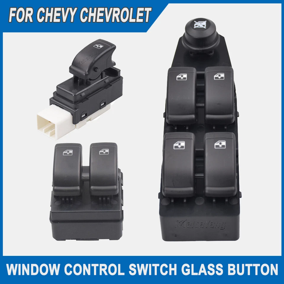 Interruptor de control de ventana de energía eléctrica para Chevy Chevrolet Aveo 2007 2008-2011 Foto 3 de 4