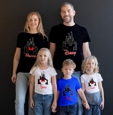 Disney Family Vacation custom t-shirts 