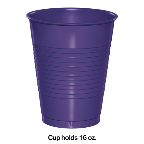 Premium Plastic Cups, 16 oz, 20 count - Picture 10 of 12