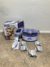 VTG CONAIR BIG CURLS SETTER 1994 TS6A HOT ROLLERS CLIPS BOX INSTRUCTIONS TESTED