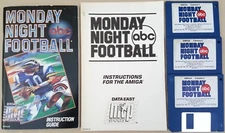 abc MONDAY NIGHT FOOTBALL ©1990 Data East Game for Commodore Amiga 500 1000 2000