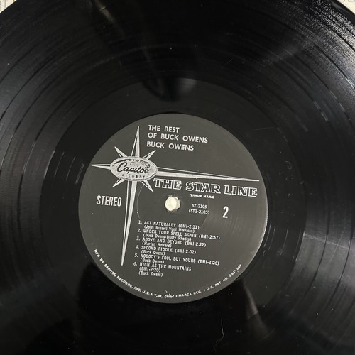 Buck Owens - The Best Of Buck Owens Vinyl LP Capitol Records ST-2105 VG+ Shrink - Imagen 5 de 7