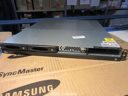 CTERA C400-1 4-Bay 1U Cloud Attached Storage Appliance NO HDD MISSING 2X CADDY