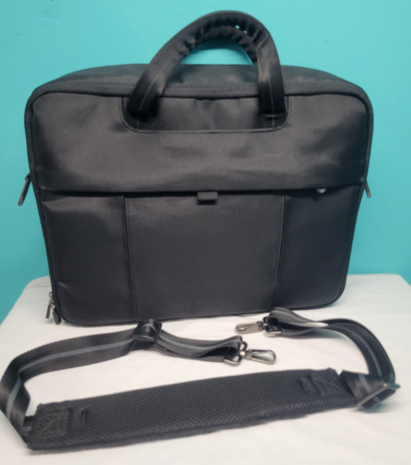 Genuine Dell Dp458 Deluxe Laptop Notebook Black Carry Carrying Case Bag