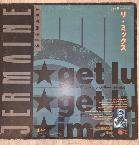 Jermaine Stewart - Get Lucky (12" Vinyl Maxi) - Bild 2 von 2