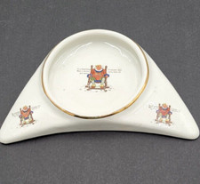 antique underwood old king cole high chair baby plate