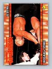 1999 Topps WCW NWO Stickers Hogan v. Sting S2