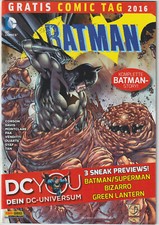   Gratis Comic Tag 2016 Batman, Panini | TOP ...