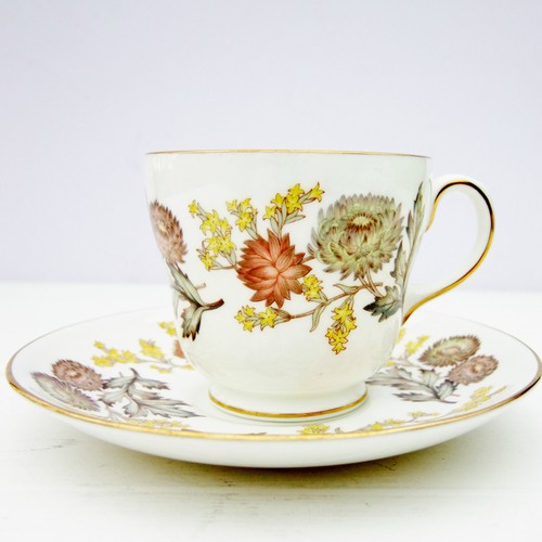 Vintage Wedgwood Lichfield Bone China Tea Cup Saucer