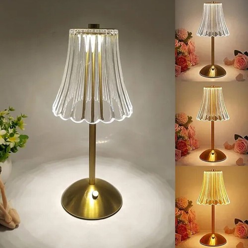 Creative Vintage Crystal Lamp Bedroom Bedside Lamp _wa - Afbeelding 8 van 10