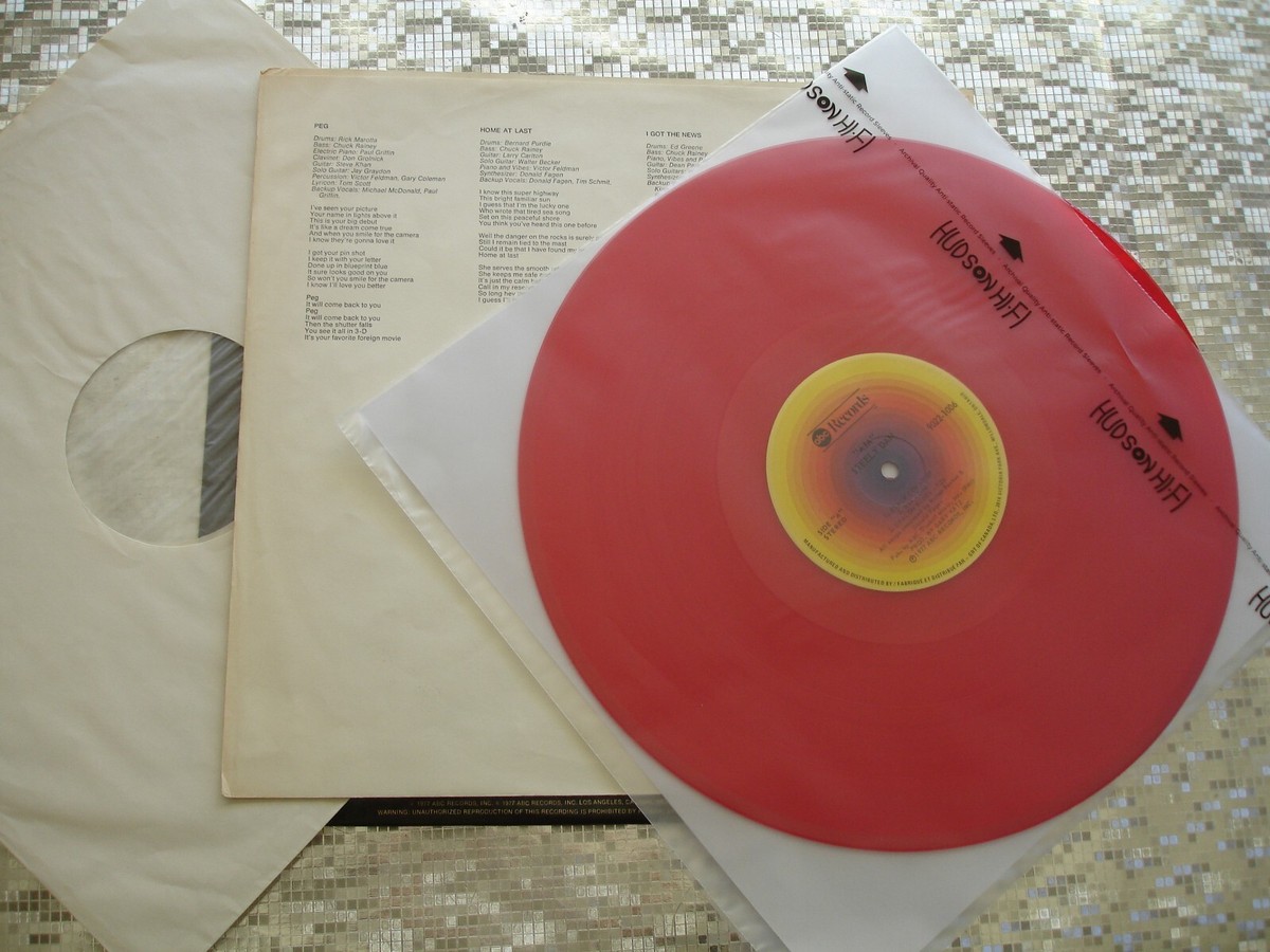Steely Dan ~ Aja ~ Vintage Canadian RED VINYL LP ABC Records Steely Dan ~ Aja ~ Vintage Canadian RED VINYL LP ABC Records
