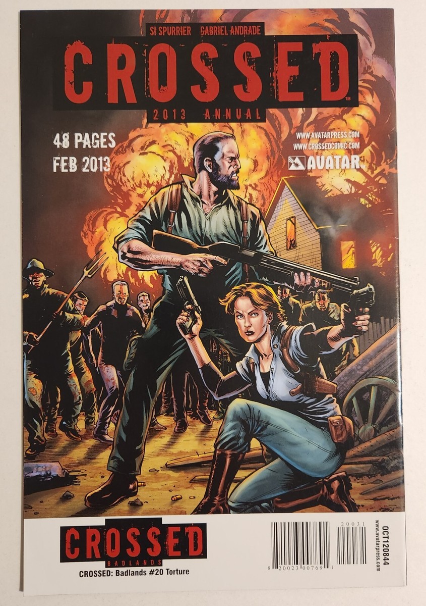 Crossed: Badlands #20 (2012, Avatar) VF+ Torture Variant | eBay