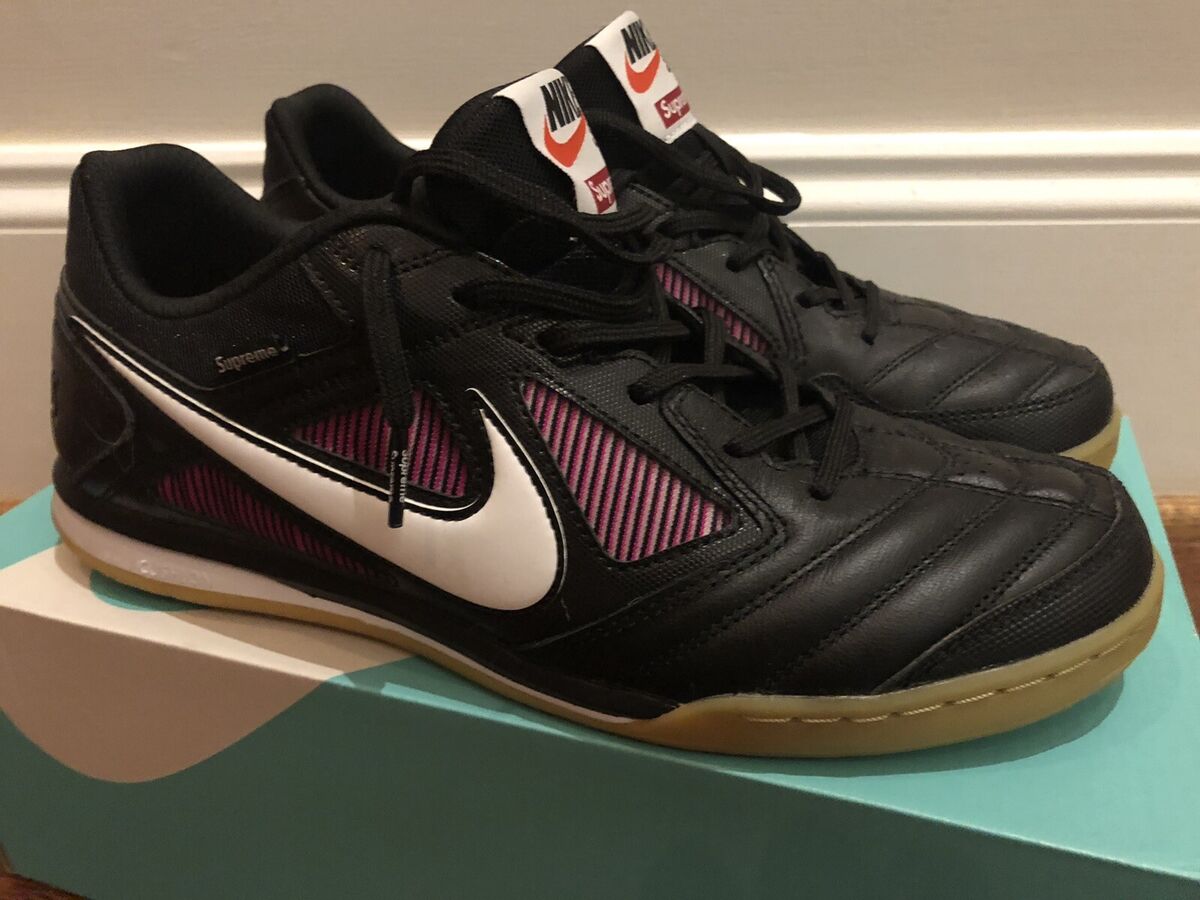 NIKE SB GATO QS SUPREME Black/White/Gum AR9821-001 Men's 10 NIKE SB GATO QS SUPREME Black/White/Gum AR9821-001 Men's 10
