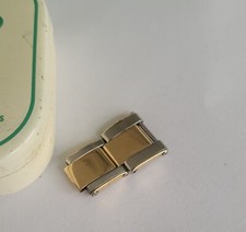 Rolex vintage 2 Genuine 19mm steel/Gold links stretchable riveted C I ,7205,6635