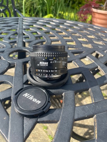 NIKON AF NIKKOR 50mm 1:1.8 Camera Lens - Picture 21 of 22